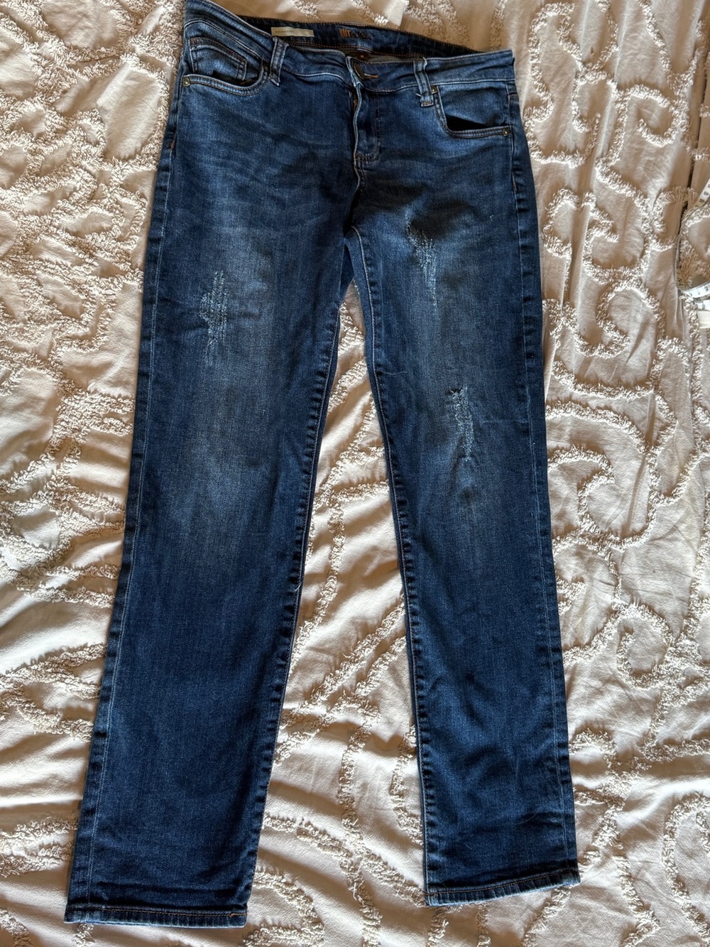 Kut from the Kloth Dark Blue Boyfriend Jeans
